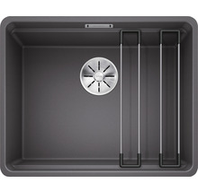 Spoelbak van graniet met afdruiprek