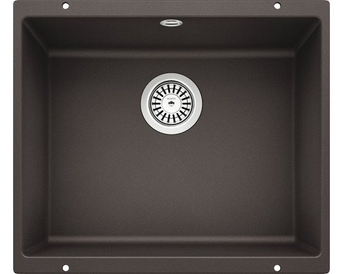 Spoelbak van graniet met afvoer