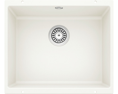 Spoelbak van Silgranit met afvoergarnituur