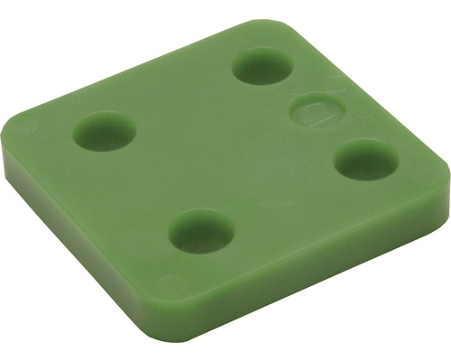 GB Drukplaat 10 mm groen, 48 stuks