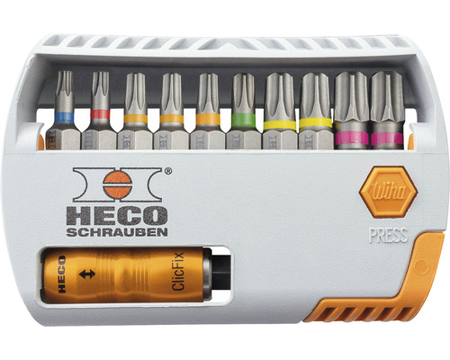 HECO Bitset Bit Selector Heco-Drive, 11-delig