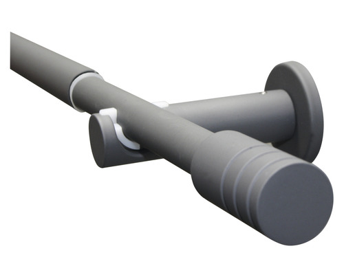 Gordijnroede met steun