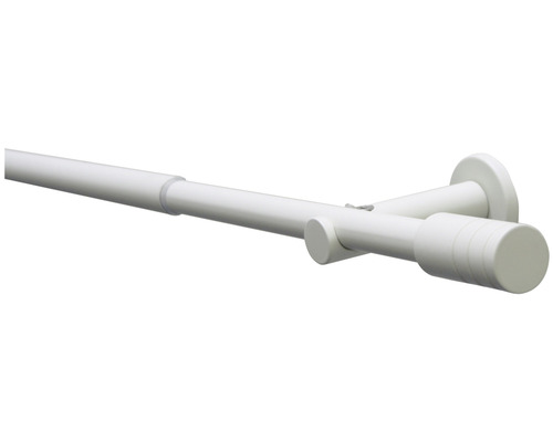 GARDINIA Elba gordijnroede uitschuifbaar ivoor Ø 16/19 mm 120-210 cm GARDINIA Elba gordijnroede uitschuifbaar ivoor Ø 16/19 mm 120-210 cm