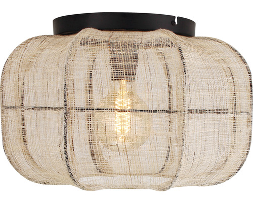 Plafondlamp met textielkap