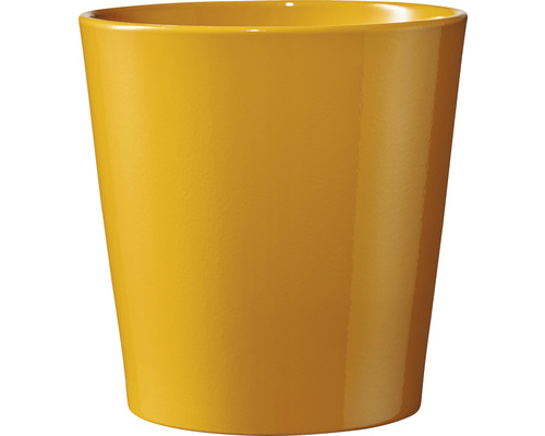 SOENDGEN Bloempot Dallas Breeze geel glanzend Ø 19 H 18 cm