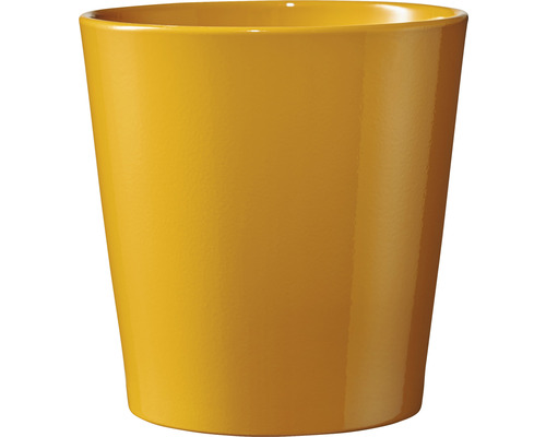 SOENDGEN Bloempot Dallas Breeze geel glanzend Ø 28 H 27 cm