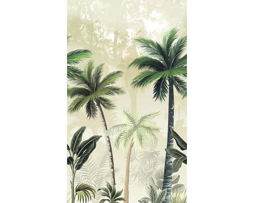 MARBURG Fotobehang vlies 47202 Smart Art Easy palmen groen/beige 159x270 cm
