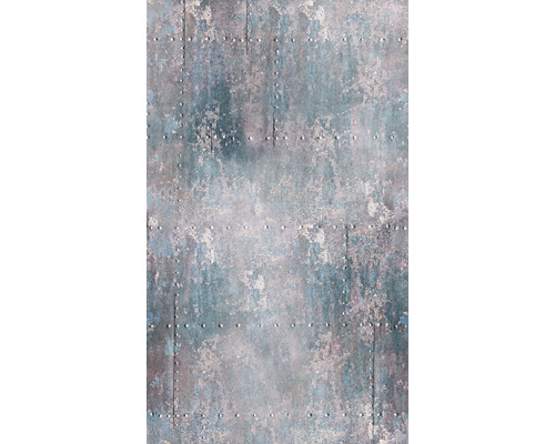MARBURG Fotobehang vlies 47213 Smart Art Easy metaaloptiek blauw/rood 159x270 cm