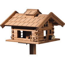 Vogelhuis in chaletstijl van hout