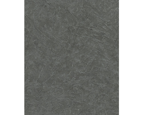 MARBURG Vliesbehang 32818 Vintage Deluxe effen antraciet Grijs behang met schraapwerk look