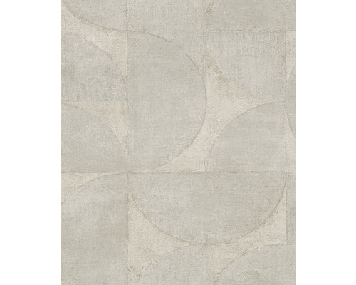 MARBURG Vliesbehang 32825 Vintage Deluxe grafisch beige Behang met cirkelpatroon