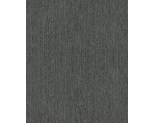 MARBURG Vliesbehang 32843 Vintage Deluxe effen antraciet Grijs behang met fijne structuur