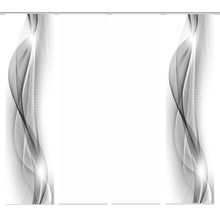 Schuifgordijn met abstract patroon