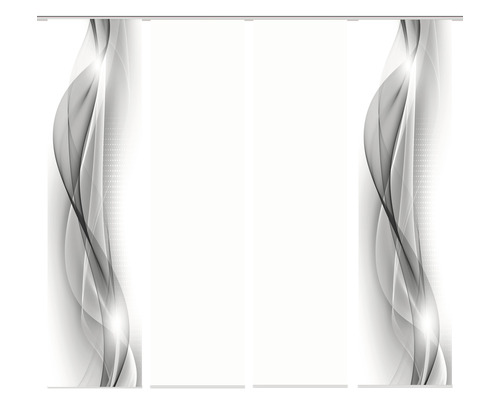 Schuifgordijn met abstract patroon