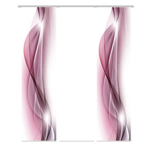 Roll-up display met abstract patroon