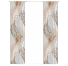 HOME FASHION Paneelgordijn Torre wit 60x245 cm set van 3