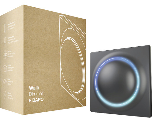 Walli dimmer van Fibaro met verpakking