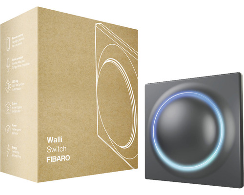 Walli Switch van Fibaro in productverpakking