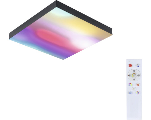 Vierkante plafondlamp met afstandsbediening