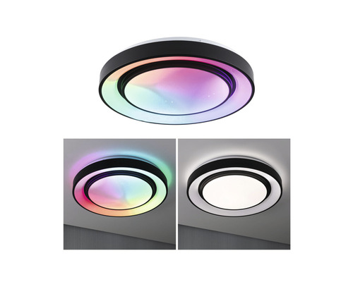 Ronde plafondlamp met verschillende lichteffecten