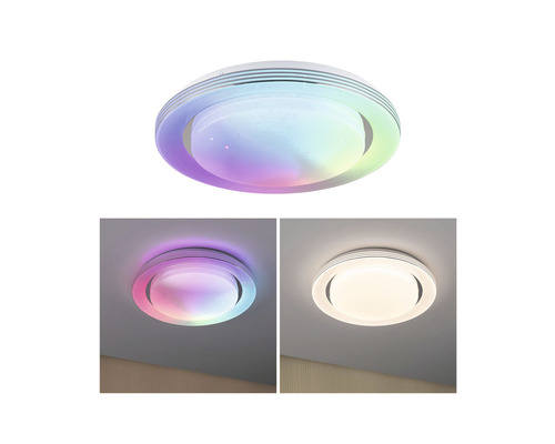 Plafonnière met kleurverandering en verschillende verlichtingsmodi
