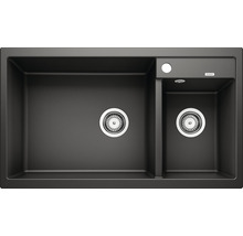 Spoelbak met twee spoelbakken