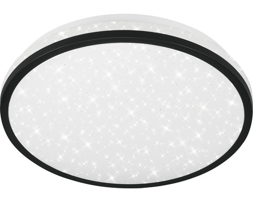 TELEFUNKEN LED Plafonniere Tepi met sensor en sterreneffect Ø 28 cm neutraalwit zwart