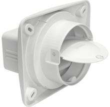 Kunststof buitenmuur ventilatierooster met terugslagklep