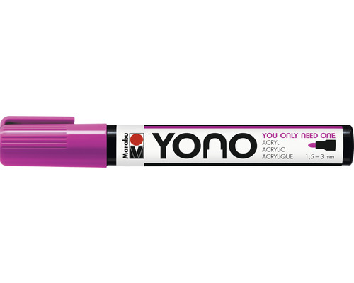 Marabu Yono acrylmarker met een lijndikte van 1,5 tot 3 millimeter