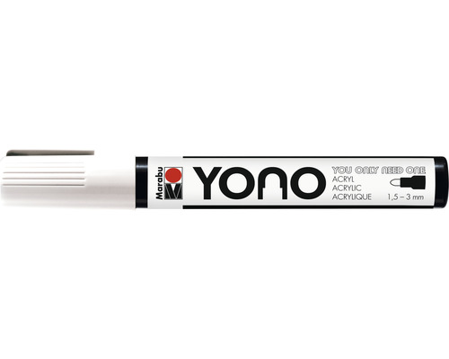 Yono acrylmarker met een punt van 1,5 tot 3 millimeter