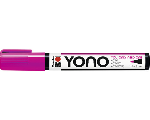Marabu Yono acrylmarker met een lijndikte van 1,5 tot 3 millimeter