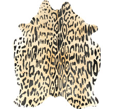 Koeienhuid Safari geprint Amazon Jaguar ca. 180/200x200/220 cm-thumb-0