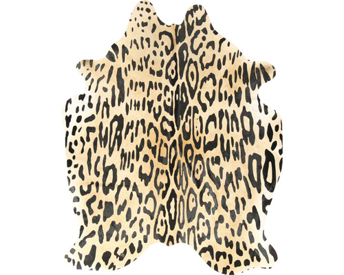 Koeienhuid Safari geprint Amazon Jaguar ca. 180/200x200/220 cm-0