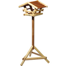DOBAR Vogelhuis Bernie grenenhout met voet, 37x28x101 cm-thumb-0 DOBAR Vogelhuis Bernie grenenhout met voet, 37x28x101 cm-thumb-0