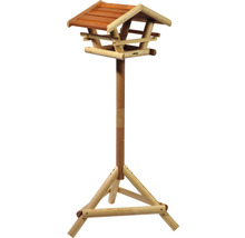 DOBAR Vogelhuis Bernie grenenhout met voet, 37x28x101 cm-thumb-1 DOBAR Vogelhuis Bernie grenenhout met voet, 37x28x101 cm-thumb-1