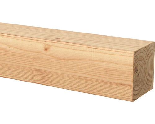 Tuinpaal Douglas geschaafd 8,5x8,5x240 cm Houten balk in doorsnede