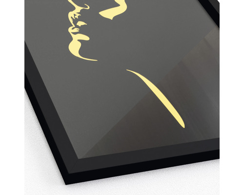 Ingelijst portret van een vrouw als muurdecoratie