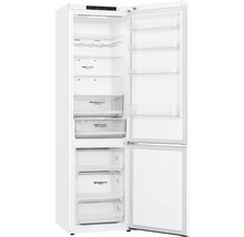 LG Koel- vriescombinatie GBB62SWGGN wit