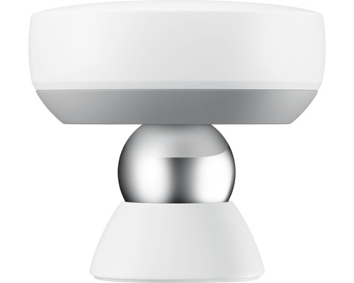 Lamp met ronde kap en draaibare voet