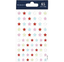 Verpakking met 65 sterstickers