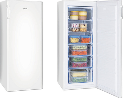 Amica vriezer met vrieslades