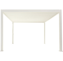 Vrijstaande pergola met lamellendak