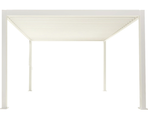 Vrijstaande pergola met lamellendak