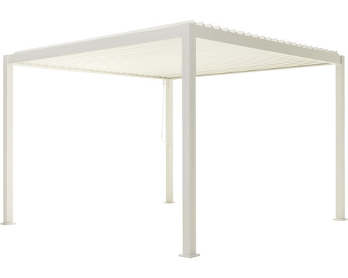 Vrijstaande pergola met lamellendak