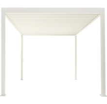 Vrijstaande pergola met lamellendak voor de tuin
