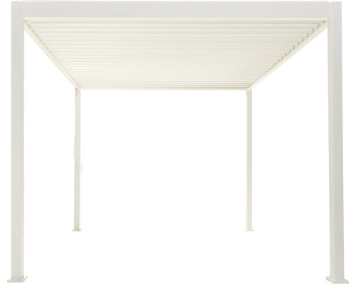 Vrijstaande pergola met lamellendak voor de tuin