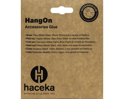 HangOn accessoireslijm voor tegels, metaal, glas, hout, steen en kunststoffen