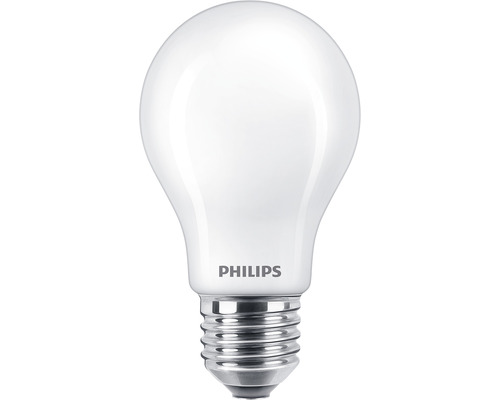 PHILIPS LED-lamp E27/5,9W A60 WarmGlow mat