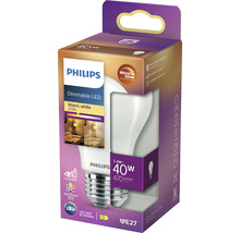 PHILIPS LED-lamp E27/3,4W A60 WarmGlow mat