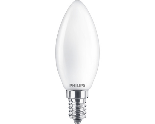 PHILIPS LED-lamp E14/3,4W B35 WarmGlow mat
